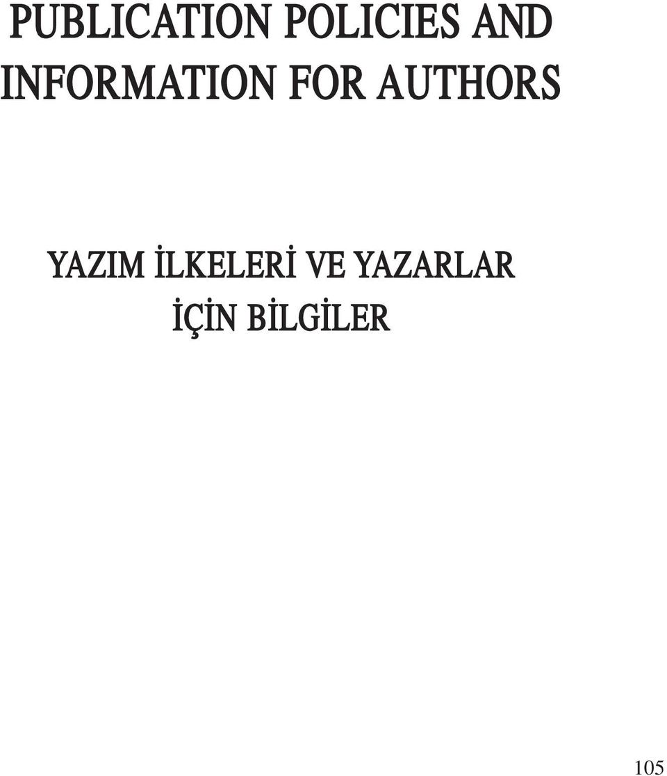 AUTHORS YAZIM LKELER