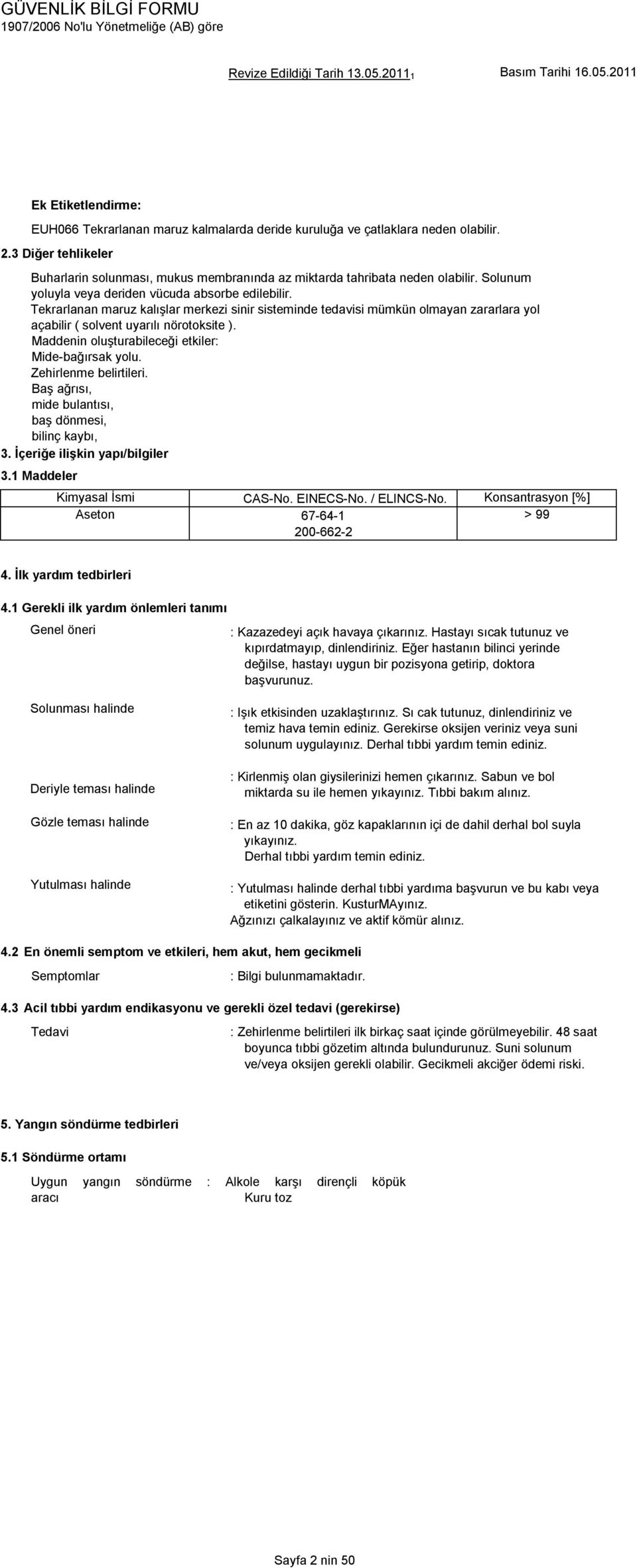 Tekrarlanan maruz kalışlar merkezi sinir sisteminde tedavisi mümkün olmayan zararlara yol açabilir ( solvent uyarılı nörotoksite ). Maddenin oluşturabileceği etkiler: Mide-bağırsak yolu.