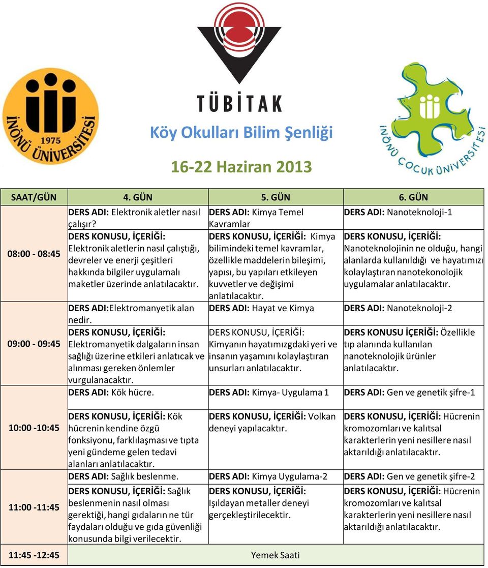 Elektromanyetik dalgaların insan sağlığı üzerine etkileri anlatıcak ve alınması gereken önlemler vurgulanacaktır.