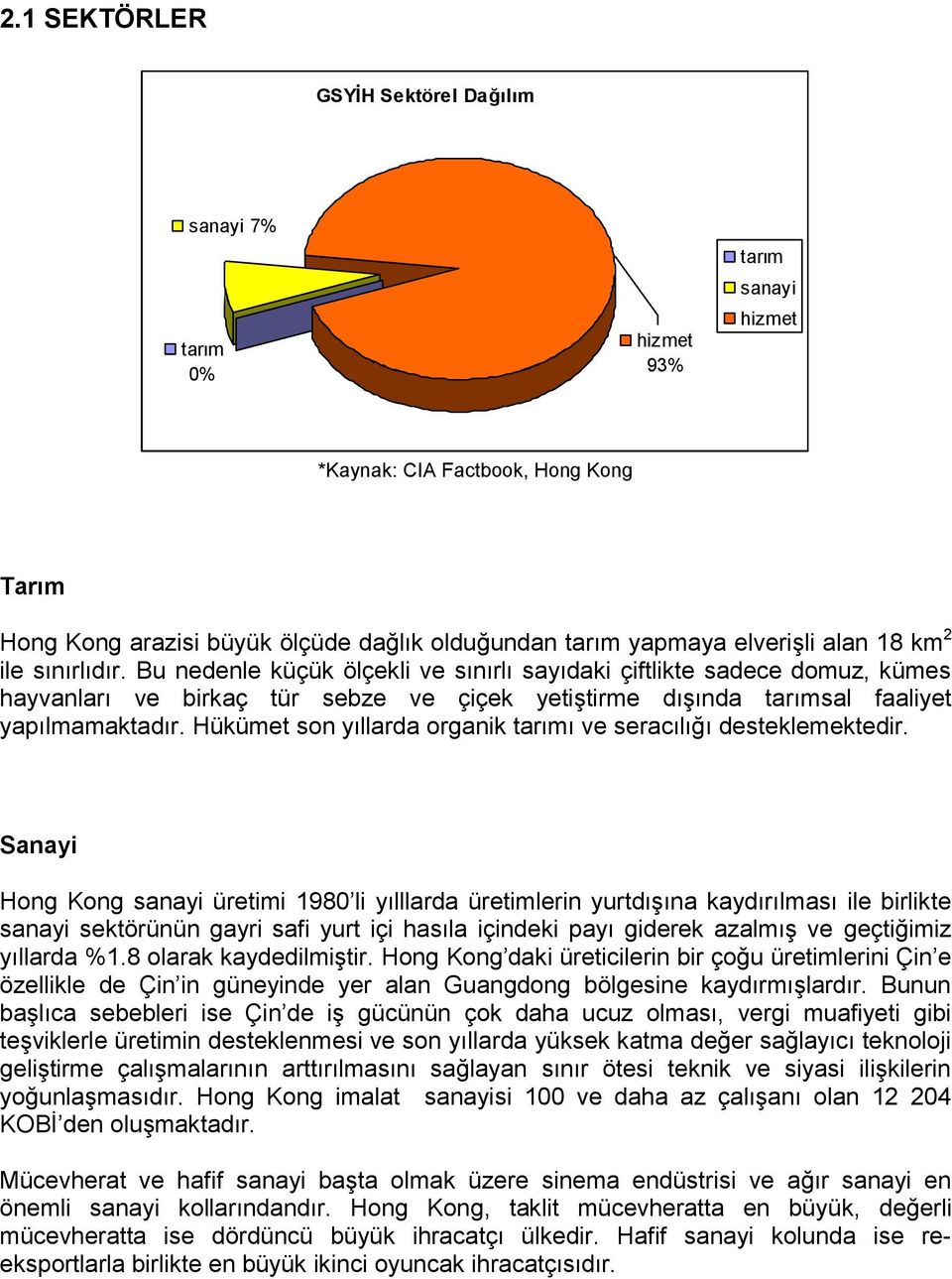 Hükümet son yıllarda organik tarımı ve seracılığı desteklemektedir.