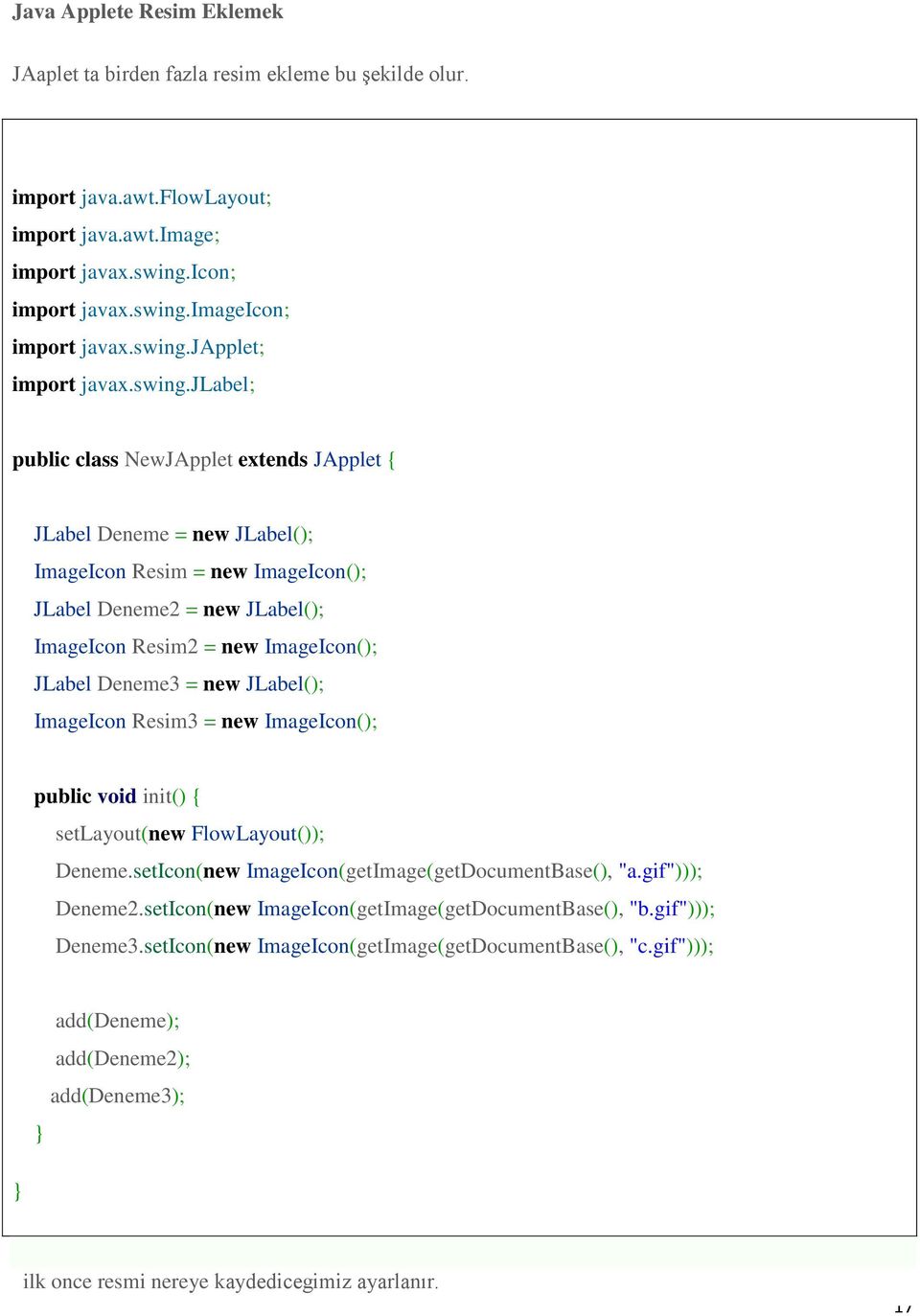 japplet; import javax.