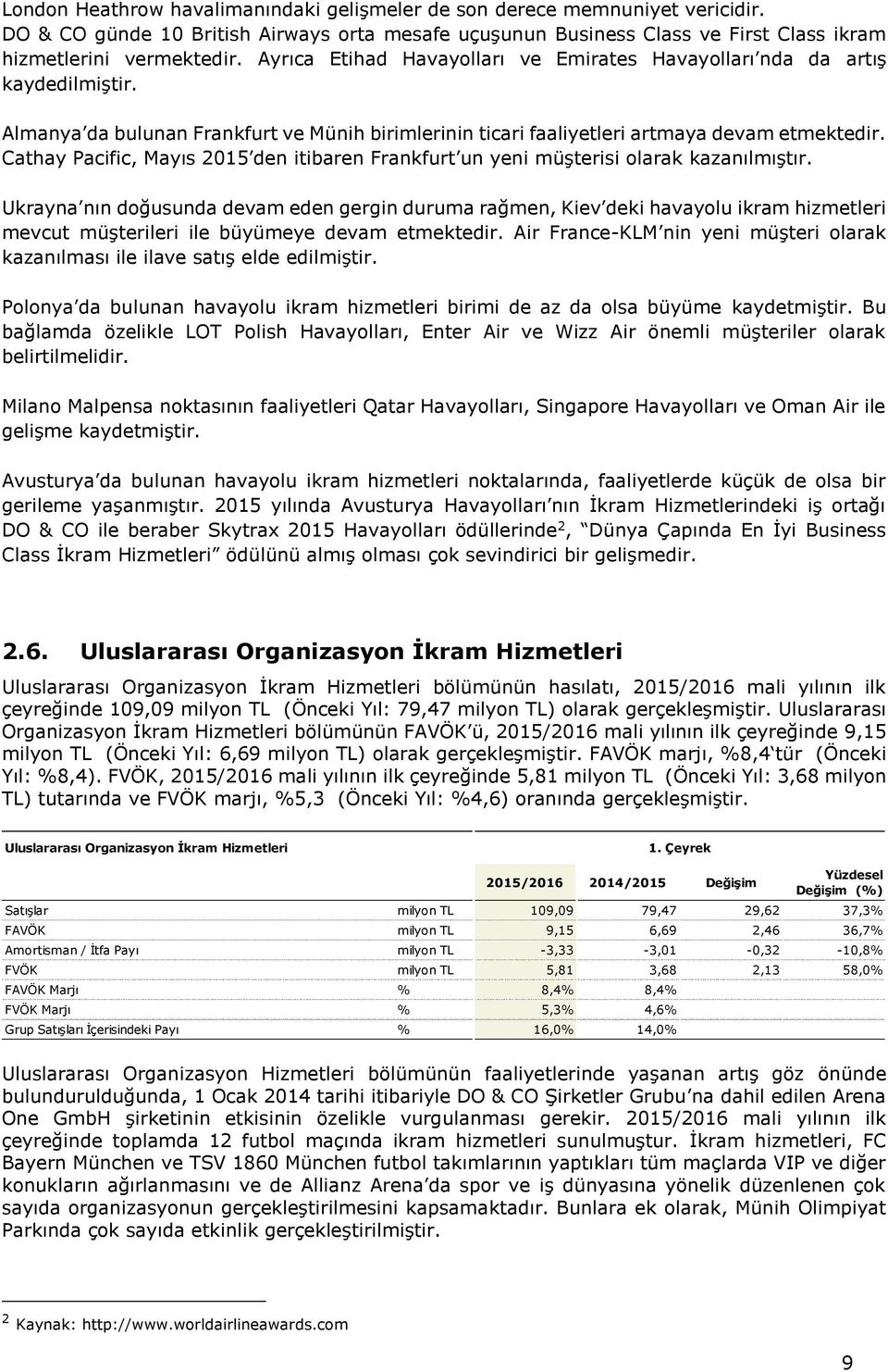 Cathay Pacific, Mayıs 2015 den itibaren Frankfurt un yeni müşterisi olarak kazanılmıştır.