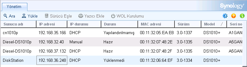 Bölüm DSM yüklemesi Bölüm 3: 3 Bir ağ bilgisayarı üzerinde, DiskStation sunucunuza DiskStation Manager (DSM) yazılımını yüklemek için bu bölümdeki adımları izleyin.