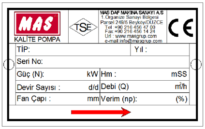 2. Genel 2.1 Pompa tan m ve kullan m alanlar KMB-V serisi pompalar kendinden emiflli olmayan, dik s ra kademeli santrifüj pompalard r.