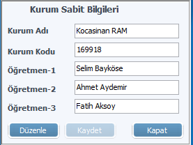 7. EXCEL TERCİH LİSTESİ: Bu menüye bastığınızda excel formatında hazırlanan kurum puan bilgilerine (önceki yıllar dahil), kontenjan (eski yıllar dahil) ve okulların adres bilgilerine ve meslek