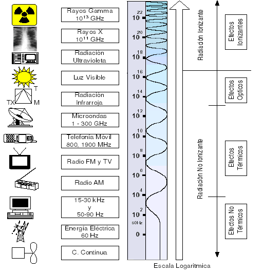 Elektromanyetik enerji içeren kuvvet alanı *Elektrosmog: elektromanyetik alan kirliliği Şekil 3.