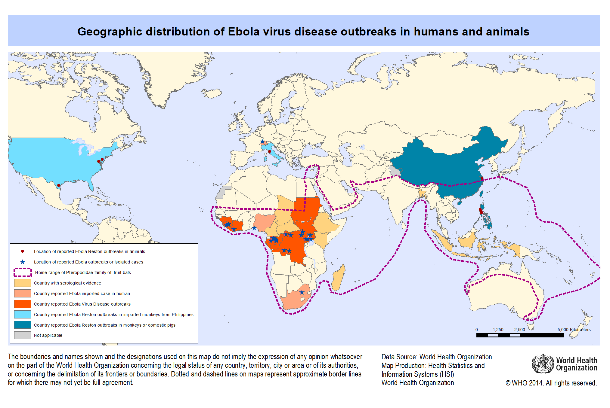 İnsanlarda ve Hayvanlarda Ebola