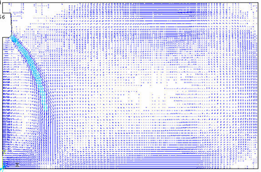 I) Ū o 0.027 m/s, ΔT=25 C, Ar=0.324, Ölçe:1/20 Ū o =1.5 m/s, T o =20 C, Ölçe: 1/1 II) Ū o 0.027 m/s, ΔT=15 C, Ar=0.195, Ölçe:1/20 Ū o =2.0 m/s, T o =20 C, Ölçe: 1/1 III) Ū o 0.050 m/s, ΔT=15 C, Ar=0.