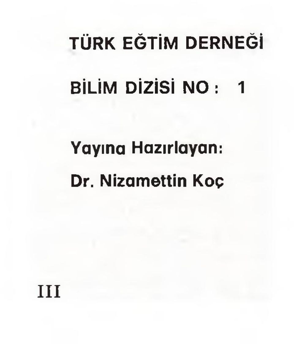 Yayına Hazırlayan: