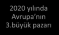 6. büyük pazarı 2020 yılında