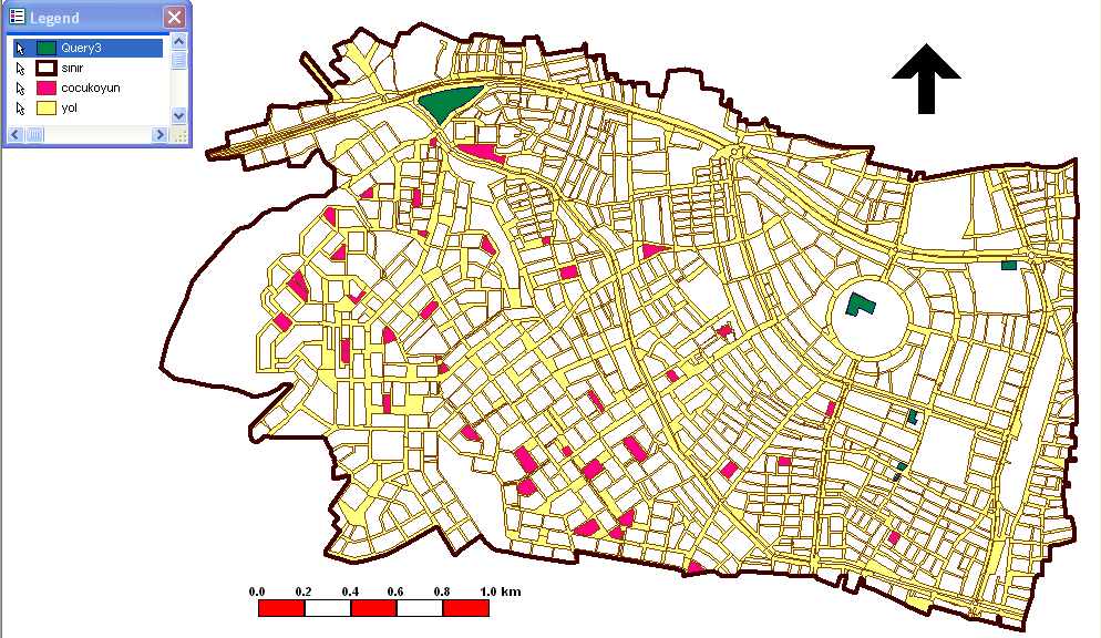 Şekil 5. Alandaki çocuk oyun alanları ve diğer yeşil alanlar 4. SONUÇ VE ÖNERİLER Şekil 6.