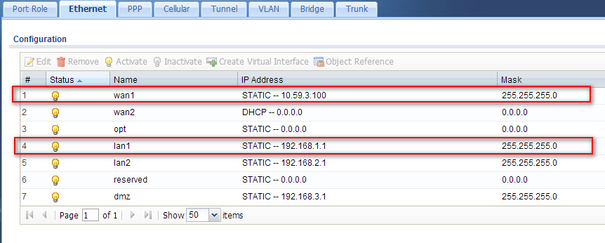 Device HA Ayarları; Uygulama senaryosu; Device HA kurulum ortamı Master cihaz Backup cihaz WAN interface IP 10.59.3.100/24 10.59.3.100/24 WAN Management IP 10.59.3.101/24 10.59.3.102/24 LAN1 Interface IP 192.