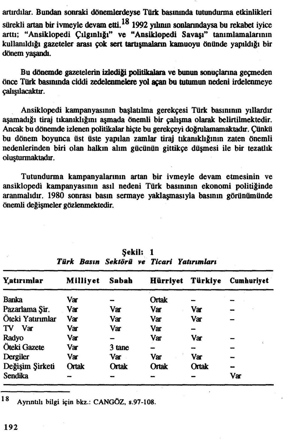 dönem yaşandı. Bu dönemde gazetelerin izledili poütikajaıa ve bunun sonuçlarına geçmeden önce Türk basınında ciddi zedeleomelere yol açan bu tununuo nedeni irdelenmeye çalışılacaktır.