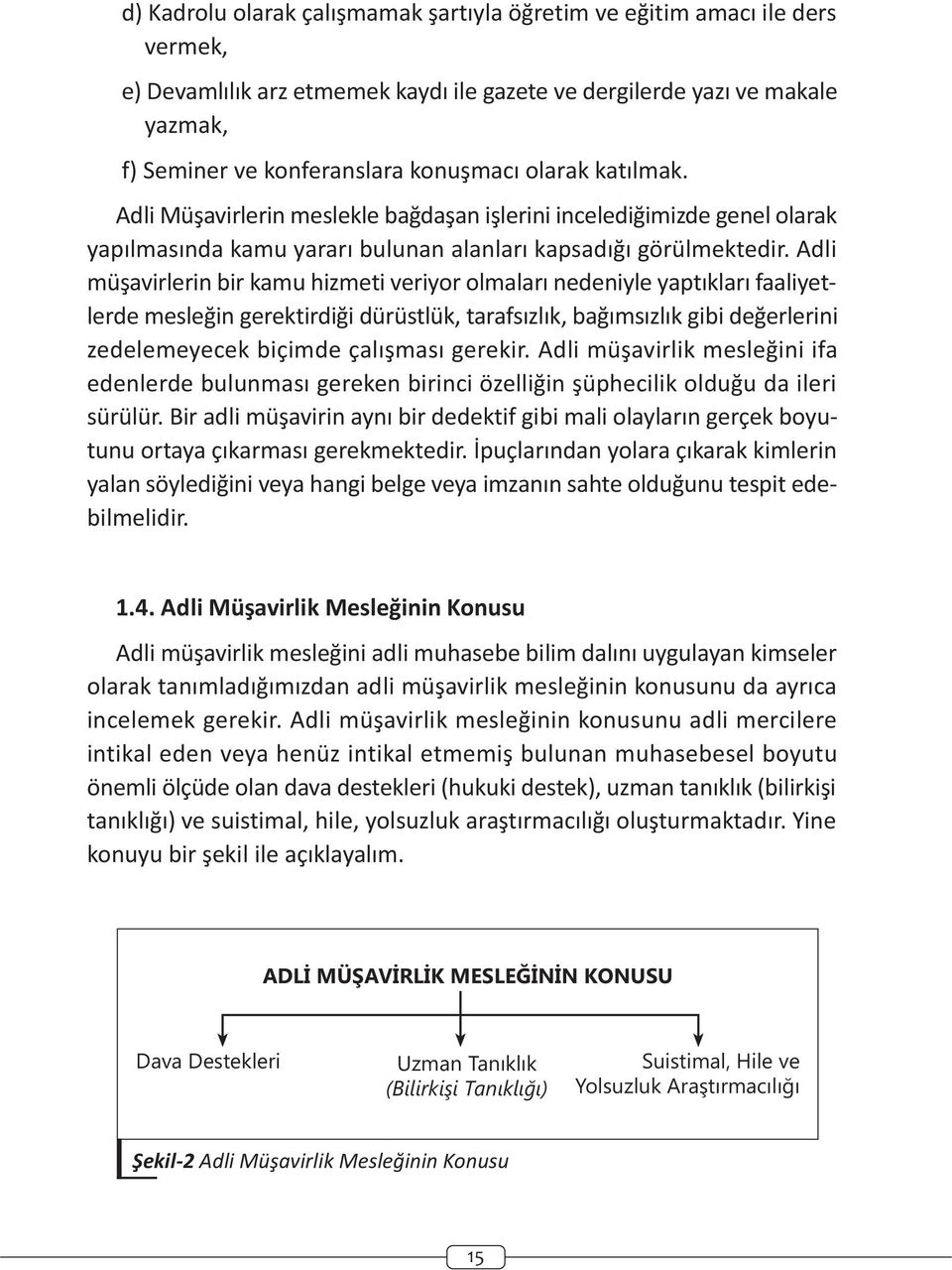 Adli müþavirlerin bir kamu hizmeti veriyor olmalarý nedeniyle yaptýklarý faaliyetlerde mesleðin gerektirdiði dürüstlük, tarafsýzlýk, baðýmsýzlýk gibi deðerlerini zedelemeyecek biçimde çalýþmasý