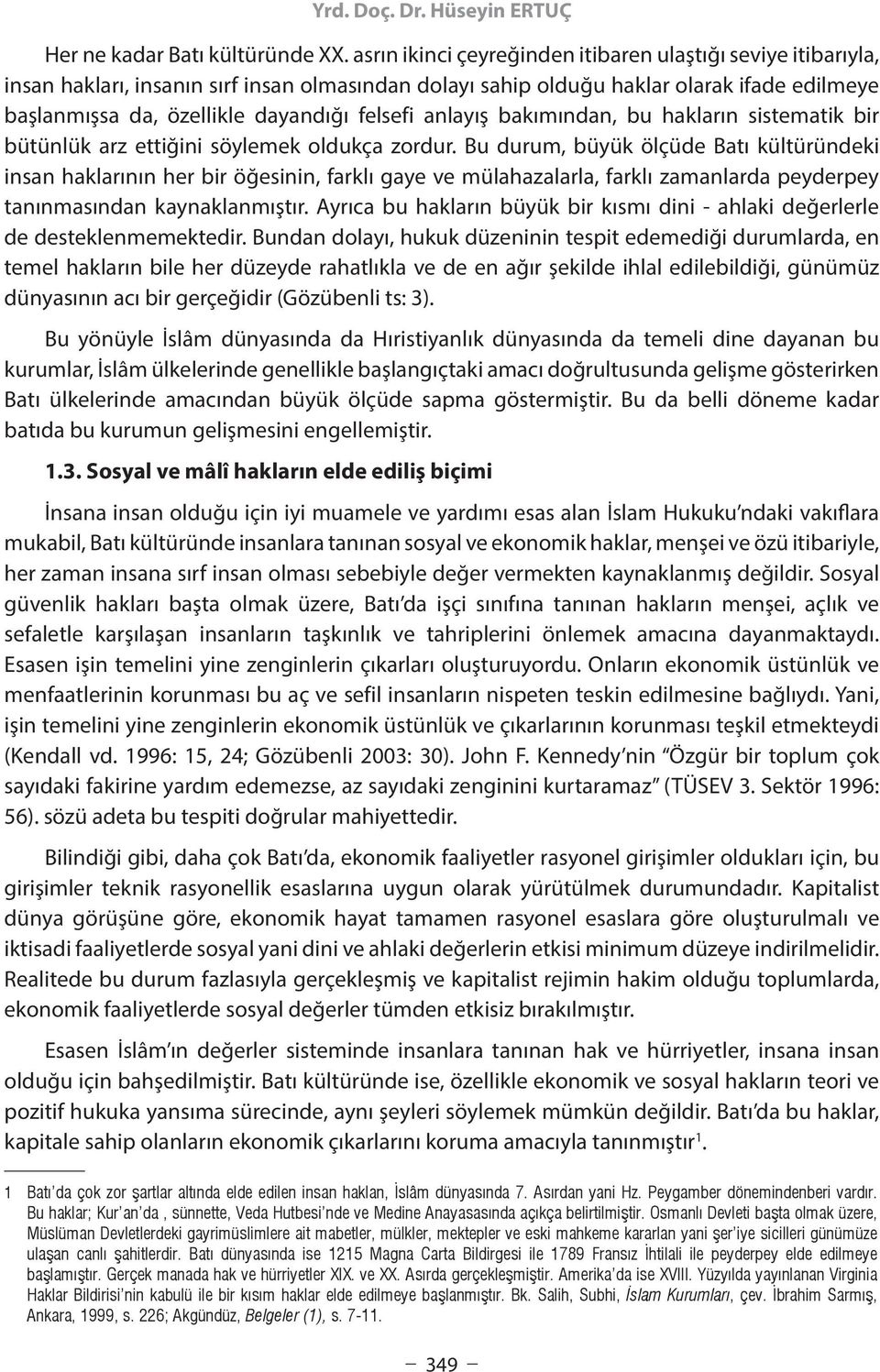 anlayış bakımından, bu hakların sistematik bir bütünlük arz ettiğini söylemek oldukça zordur.