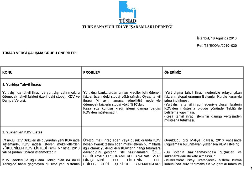 Yurt dışı bankalardan alınan krediler için ödenen faizler üzerindeki stopaj yükü sıfırdır. Oysa, tahvil ihracı (ki aynı amaca yöneliktir) nedeniyle ödenecek faizlerin stopaj yükü %10 dur.