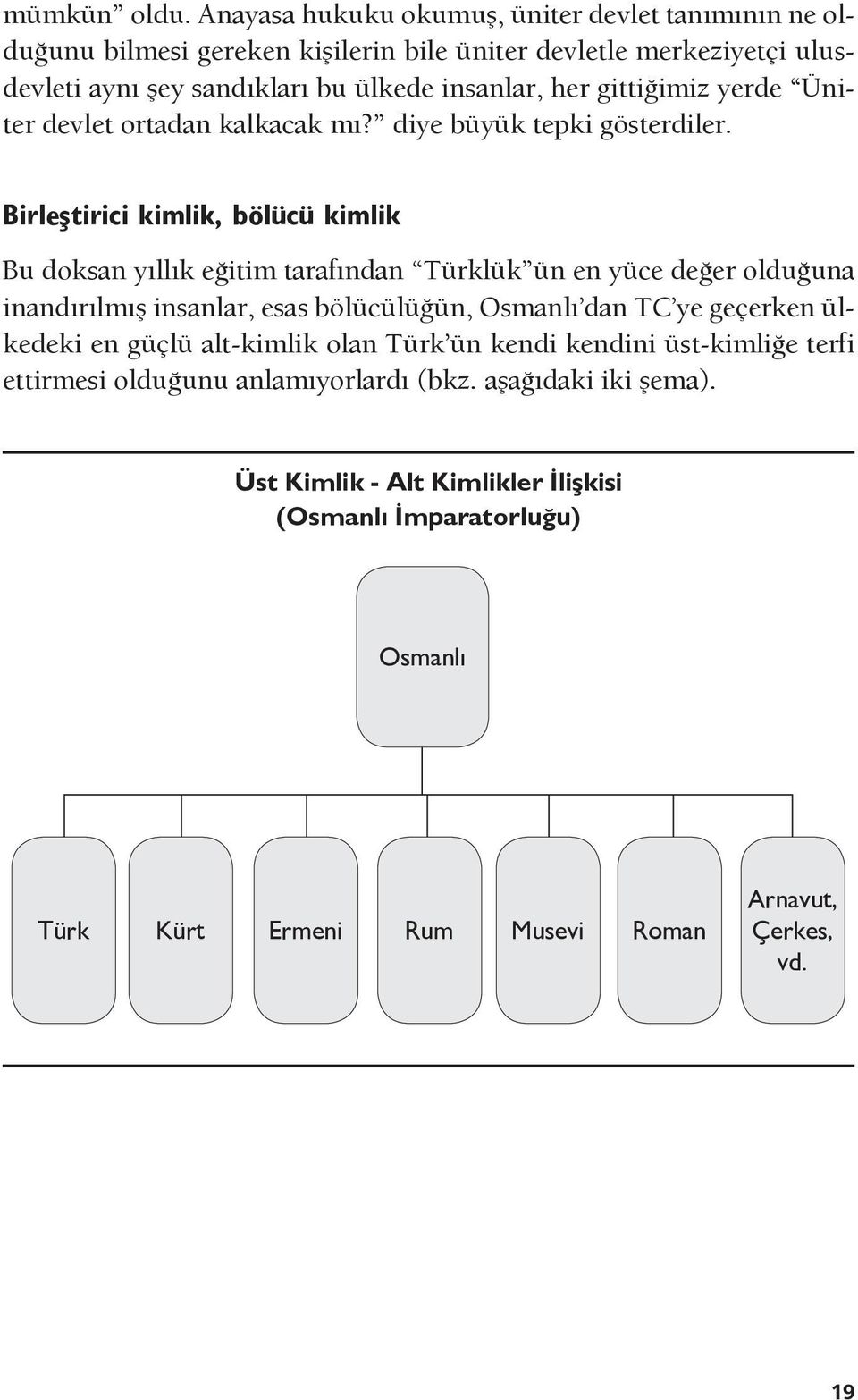 gittiğimiz yerde Üniter devlet ortadan kalkacak mı? diye büyük tepki gösterdiler.