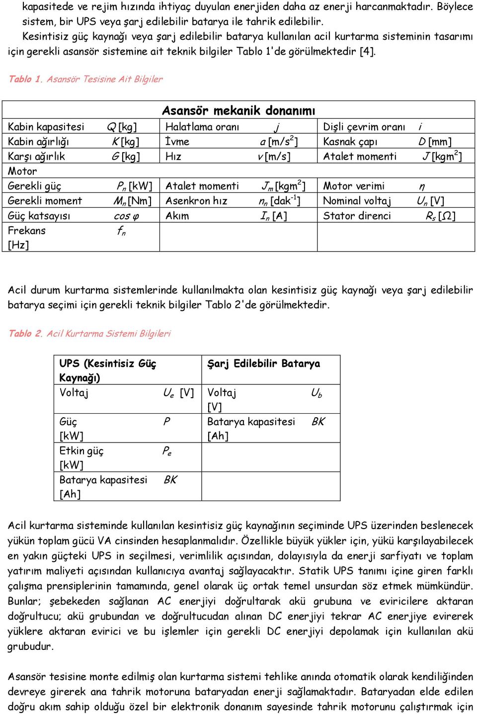 d görülmtdir [4]. Tablo 1.