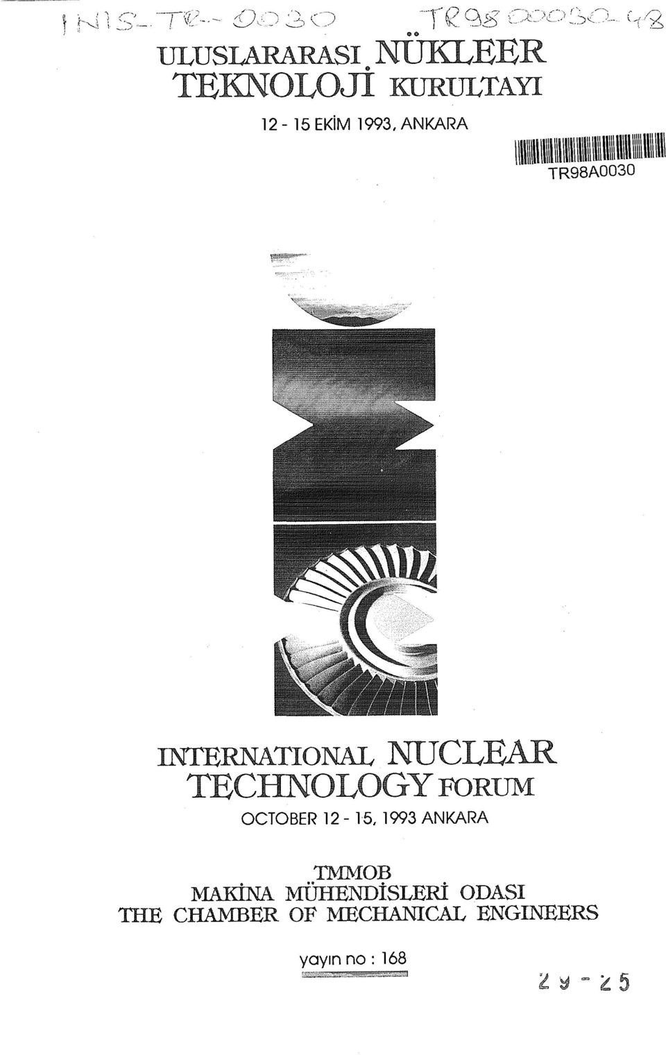 \ \ ' f ' :(U INTERNATIONAL NUCLEAR TECHNOLOGY FORUM OCTOBER