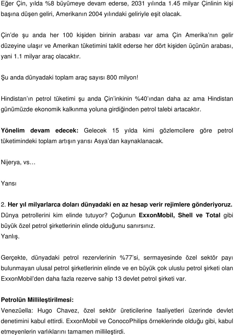 Şu anda dünyadaki toplam araç sayısı 800 milyon!