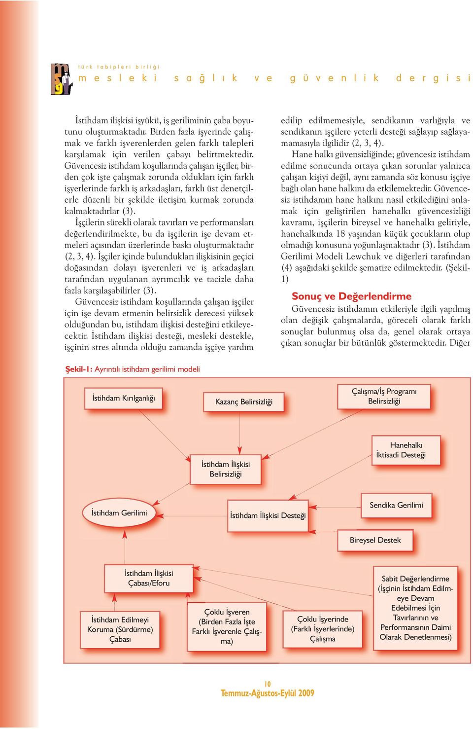 kurmak zorunda kalmaktadırlar (3). İşçilerin sürekli olarak tavırları ve performansları değerlendirilmekte, bu da işçilerin işe devam etmeleri açısından üzerlerinde baskı oluşturmaktadır (2, 3, 4).