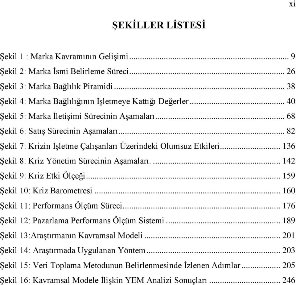 .. 136 ġekil 8: Kriz Yönetim Sürecinin AĢamaları.... 142 ġekil 9: Kriz Etki Ölçeği... 159 ġekil 10: Kriz Barometresi... 160 ġekil 11: Performans Ölçüm Süreci.