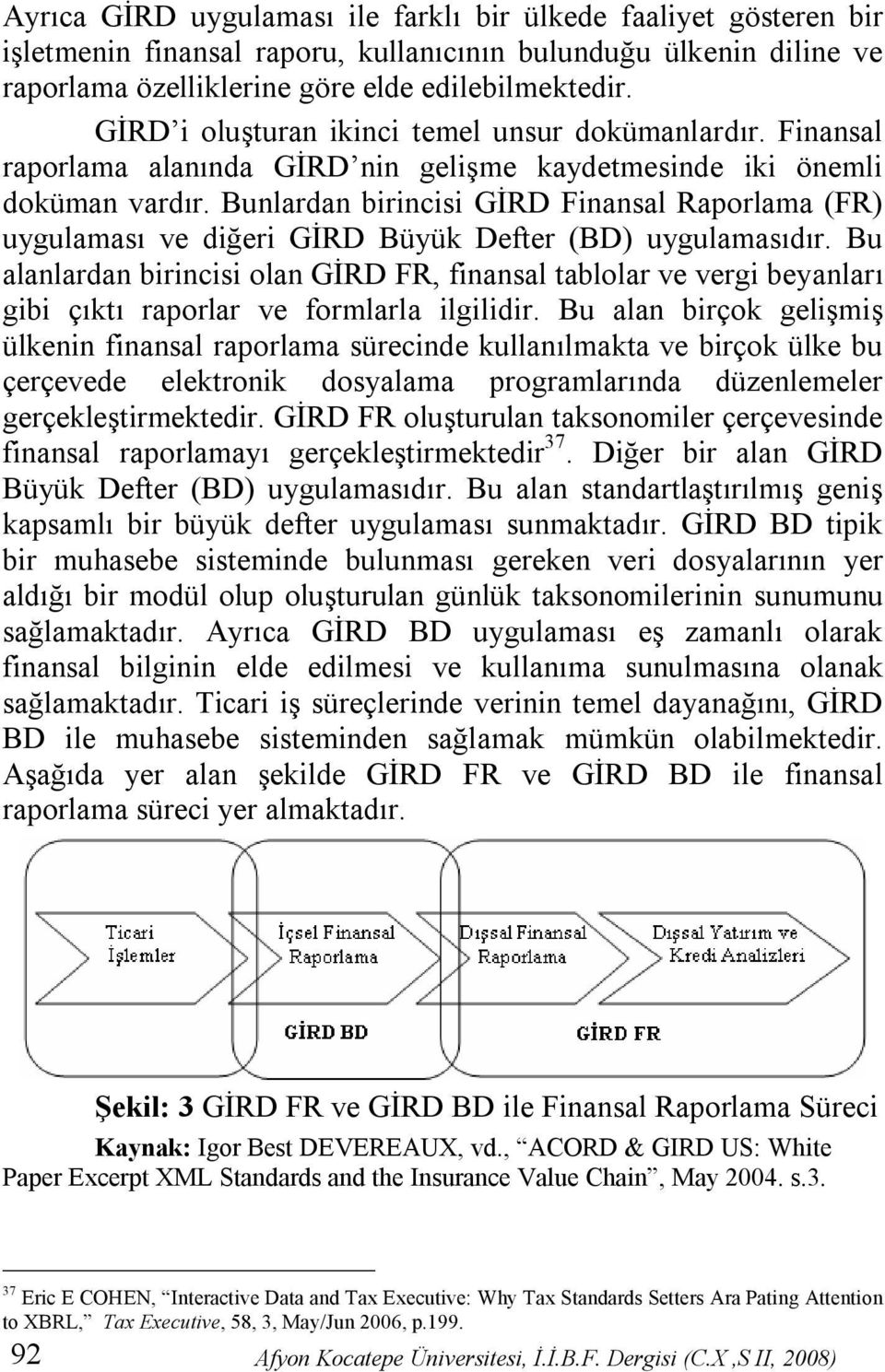 Bunlardan birincisi GİRD Finansal Raporlama (FR) uygulaması ve diğeri GİRD Büyük Defter (BD) uygulamasıdır.