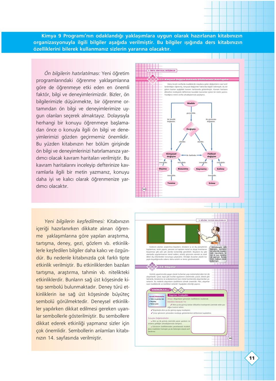 Ön bilgilerin hat rlat lmas : Yeni ö retim programlar ndaki ö renme yaklafl mlar na göre de ö renmeye etki eden en önemli faktör, bilgi ve deneyimlerimizdir.