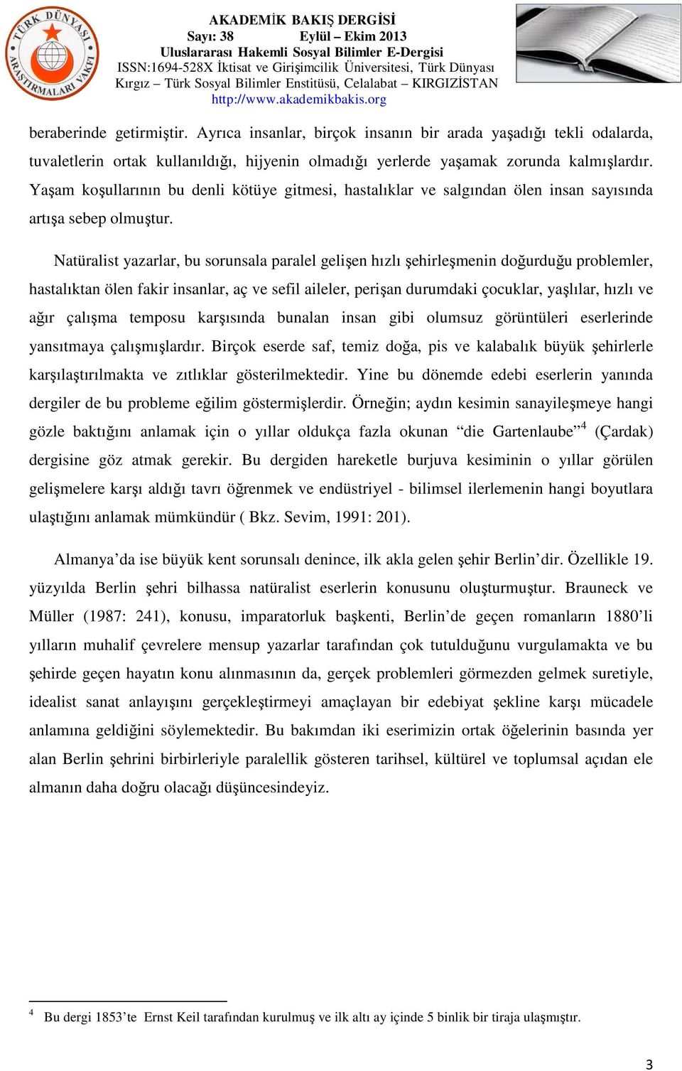 Natüralist yazarlar, bu sorunsala paralel gelişen hızlı şehirleşmenin doğurduğu problemler, hastalıktan ölen fakir insanlar, aç ve sefil aileler, perişan durumdaki çocuklar, yaşlılar, hızlı ve ağır