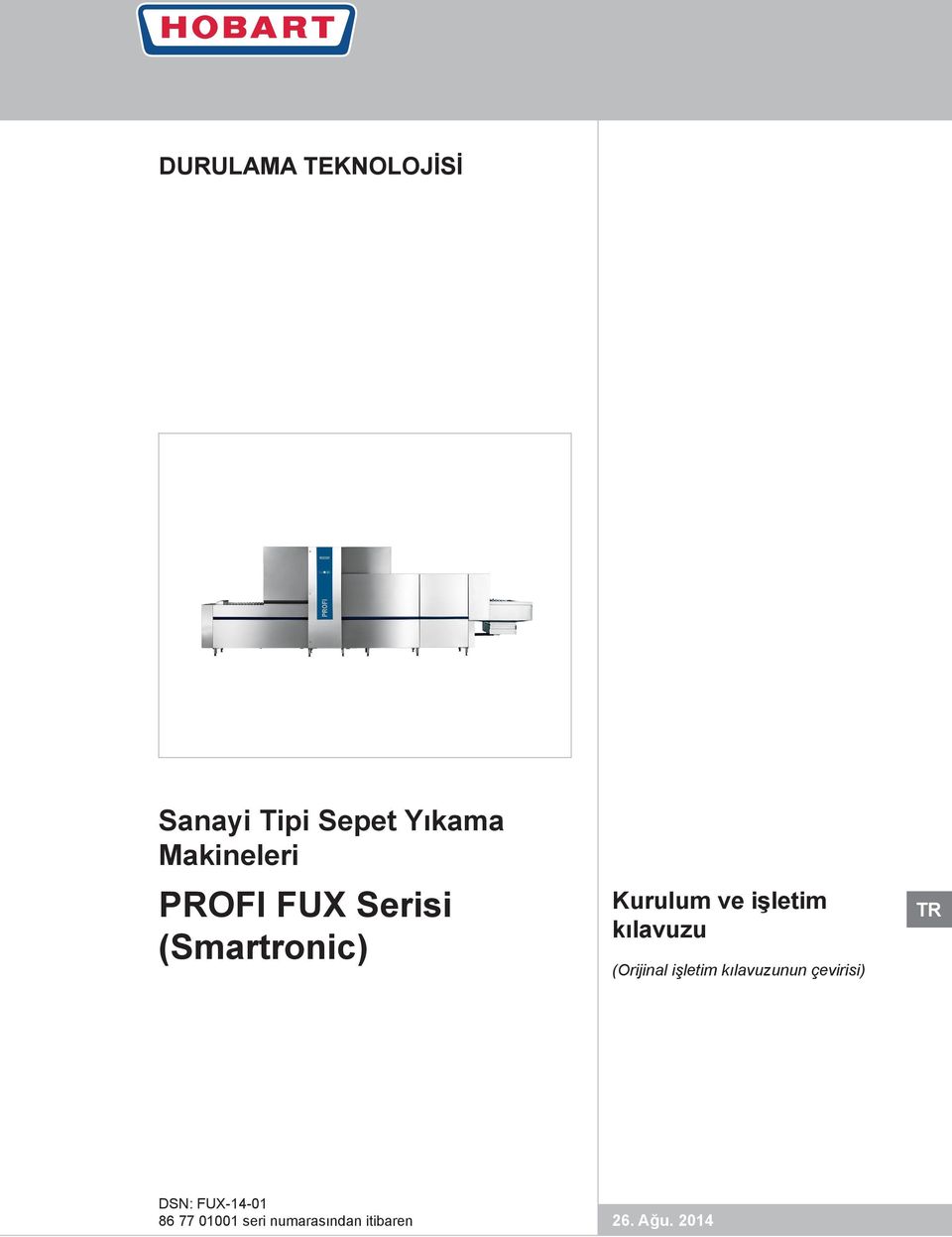 kılavuzu (Orijinal işletim kılavuzunun çevirisi) TR DSN: