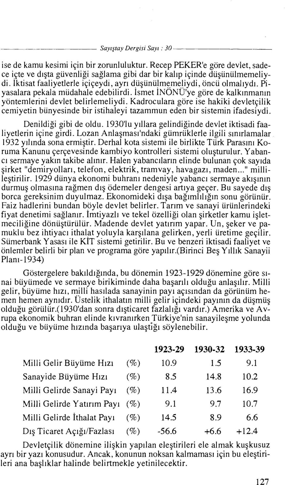 Kadroculara gore ise hakiki devlet~ilik cemiyetin biinyesinde bir istihaleyi tazammun eden bir sistemin ifadesiydi. Denildigi gibi de oldu.