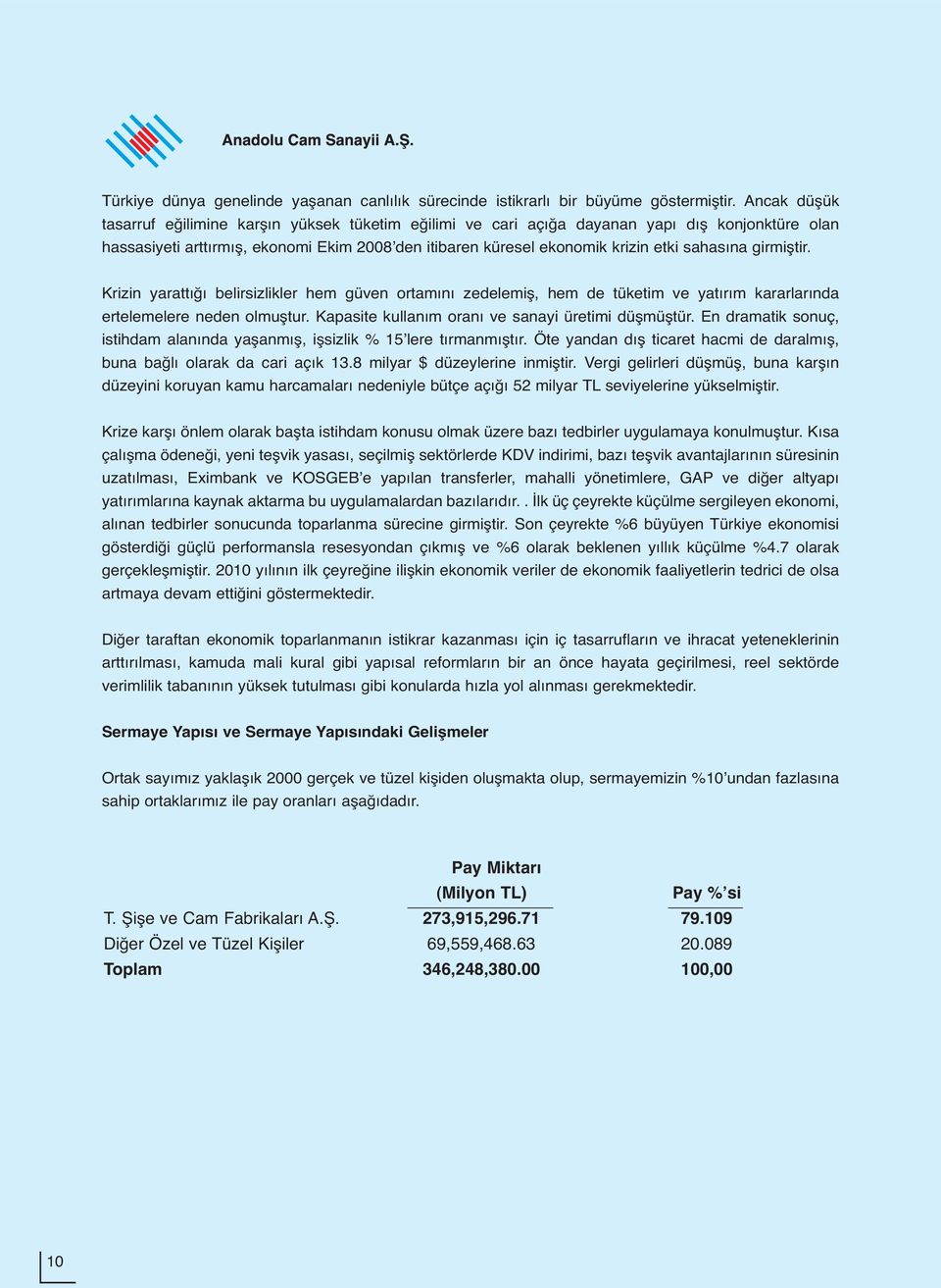 sahasına girmiştir. Krizin yarattığı belirsizlikler hem güven ortamını zedelemiş, hem de tüketim ve yatırım kararlarında ertelemelere neden olmuştur.