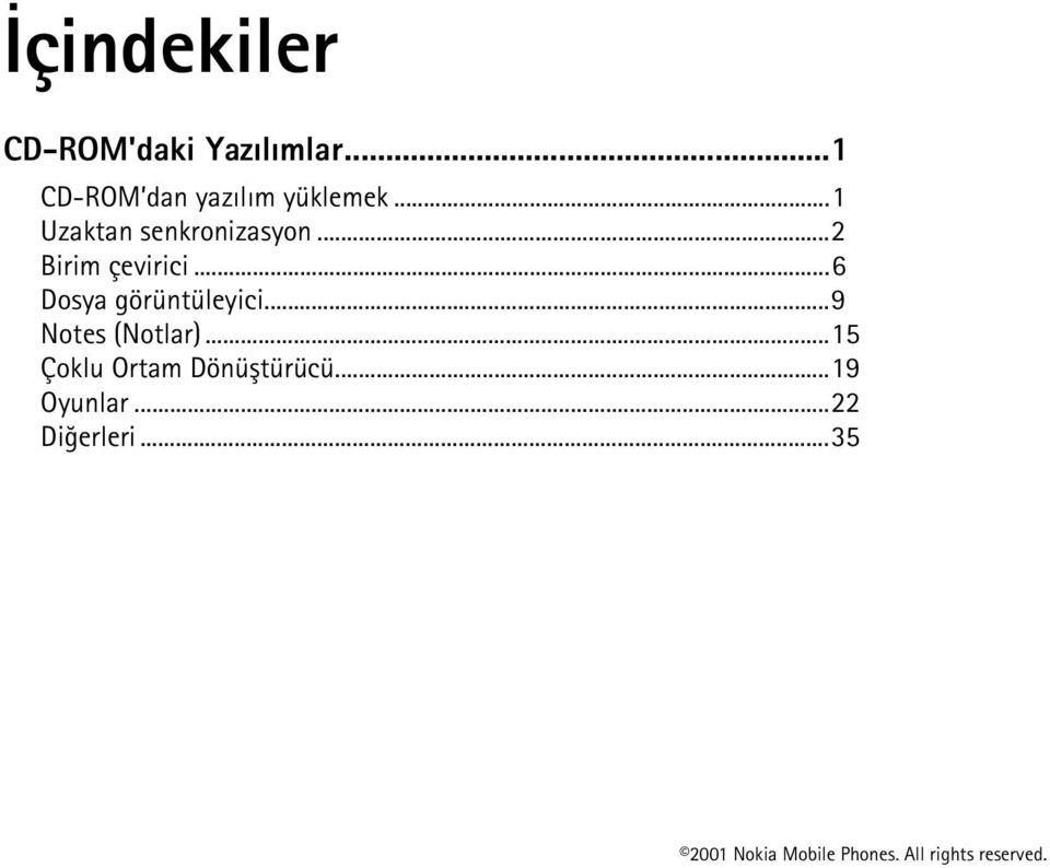 ..1 Uzaktan senkronizasyon...2 Birim çevirici.