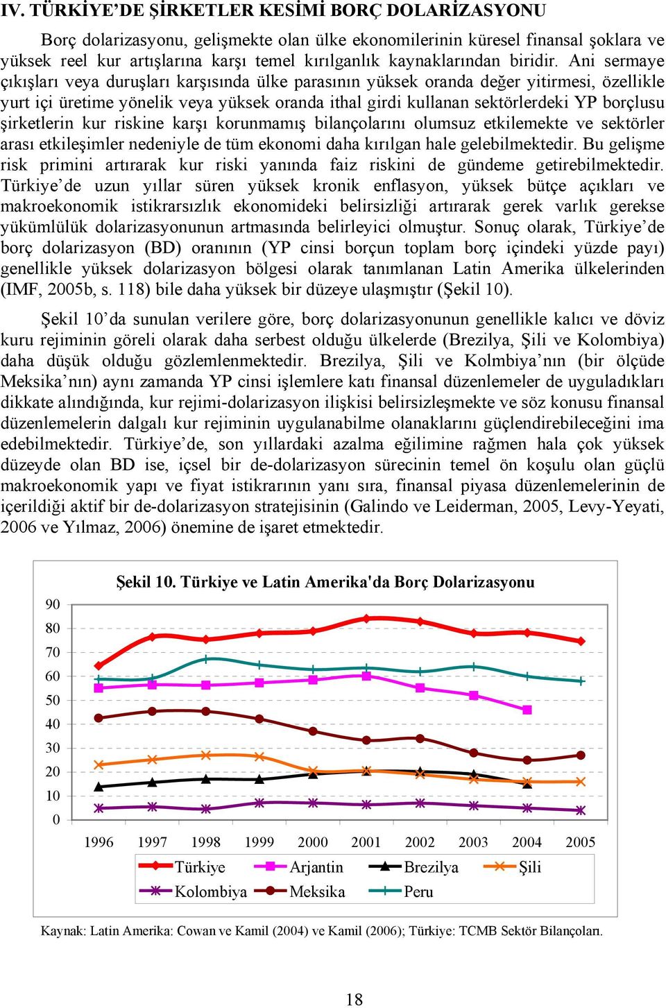 Ani sermaye çıkışları veya duruşları karşısında ülke parasının yüksek oranda değer yitirmesi, özellikle yurt içi üretime yönelik veya yüksek oranda ithal girdi kullanan sektörlerdeki YP borçlusu