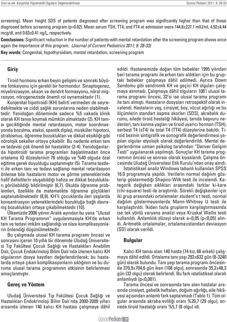 Mean serum TSH, TT4, and FT4 at admission were 144.8±227.1 miu/ml, 4.92±4.44 mcg/dl, and 0.63±0.41 ng/l, respectively.