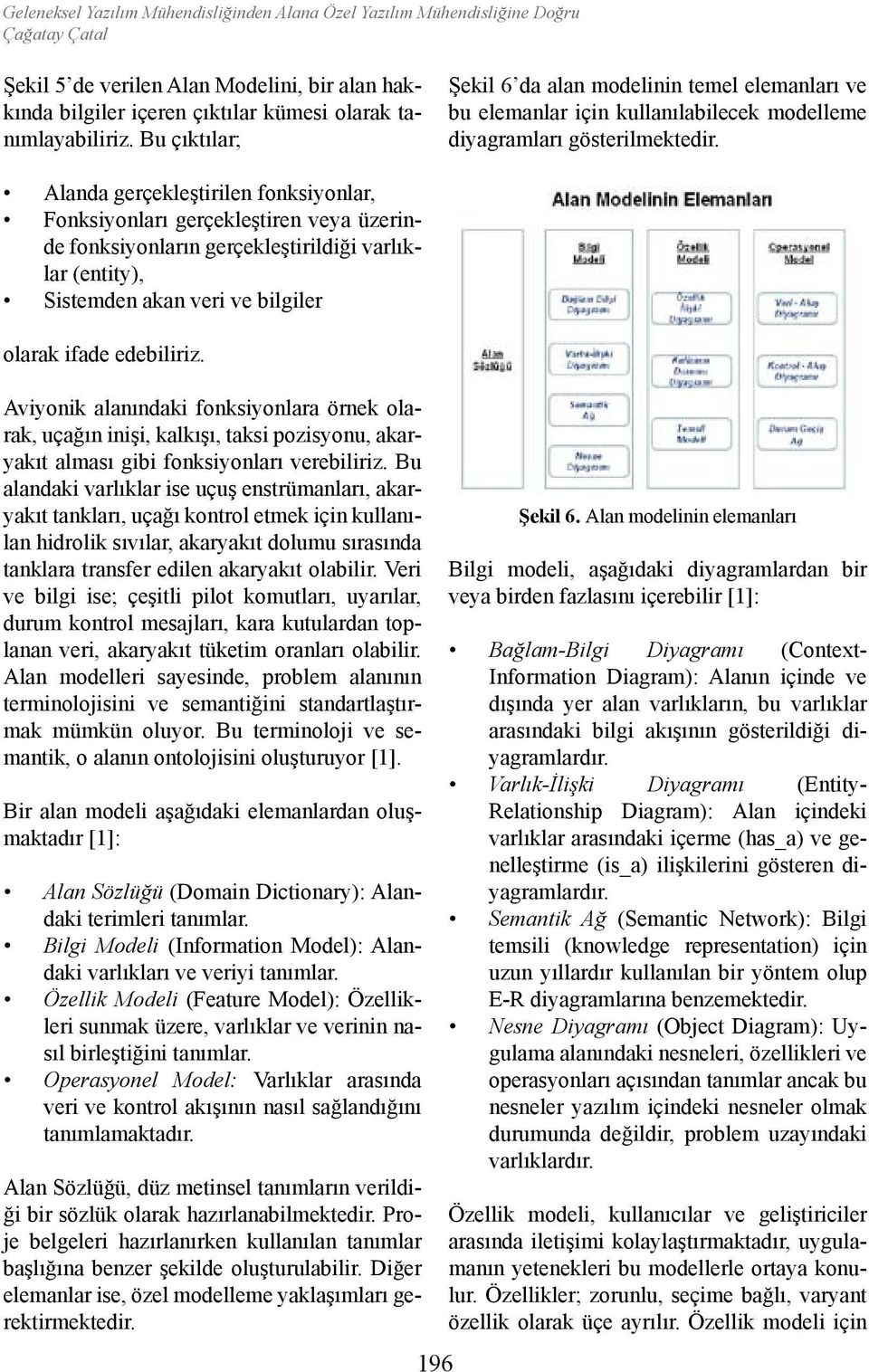 Alanda gerçekleştirilen fonksiyonlar, Fonksiyonları gerçekleştiren veya üzerinde fonksiyonların gerçekleştirildiği varlıklar (entity), Sistemden akan veri ve bilgiler olarak ifade edebiliriz.