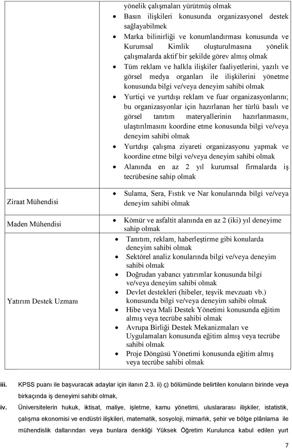 konusunda bilgi ve/veya deneyim sahibi olmak Yurtiçi ve yurtdışı reklam ve fuar organizasyonlarını; bu organizasyonlar için hazırlanan her türlü basılı ve görsel tanıtım materyallerinin