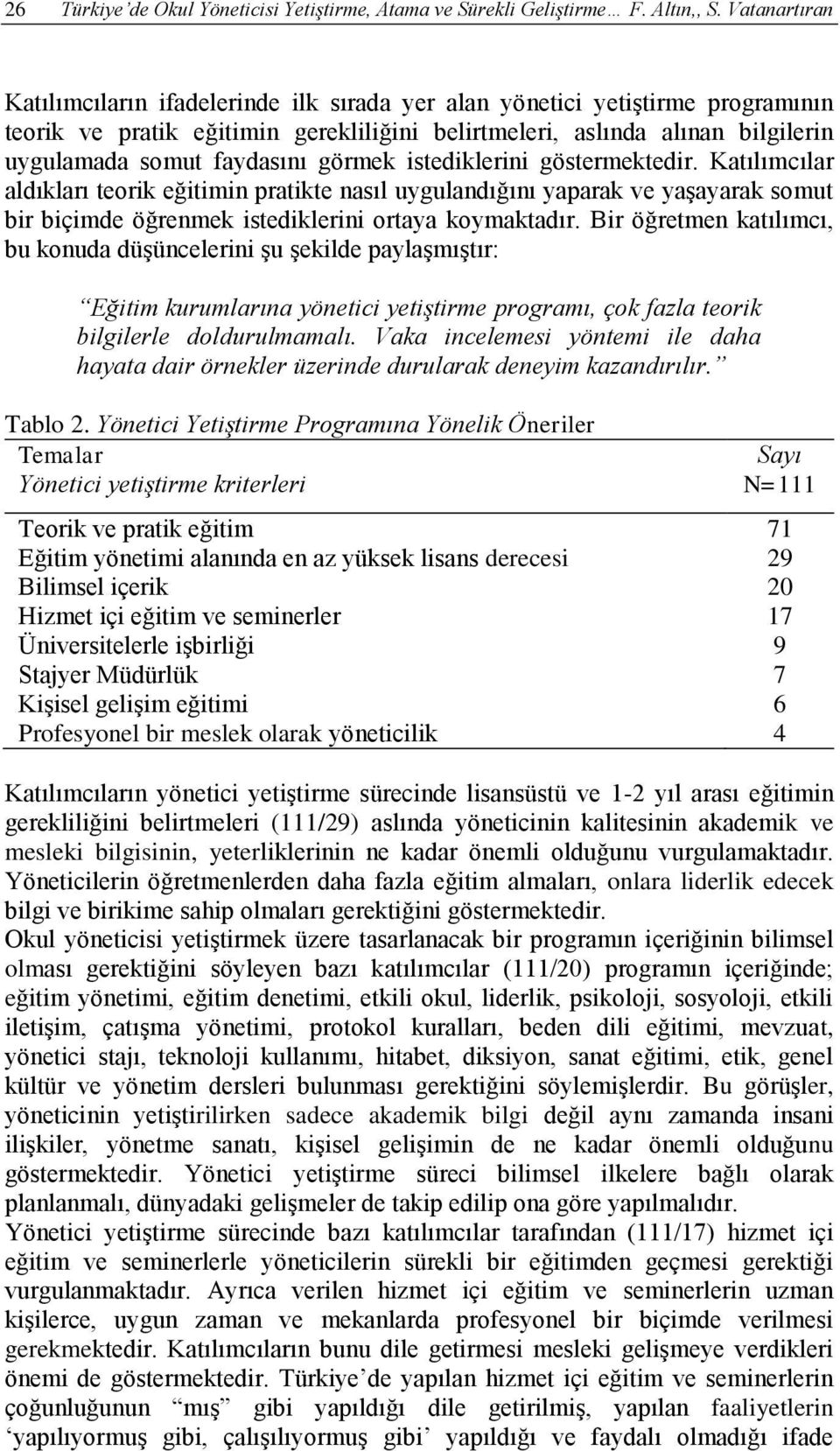 görmek istediklerini göstermektedir. Katılımcılar aldıkları teorik eğitimin pratikte nasıl uygulandığını yaparak ve yaşayarak somut bir biçimde öğrenmek istediklerini ortaya koymaktadır.