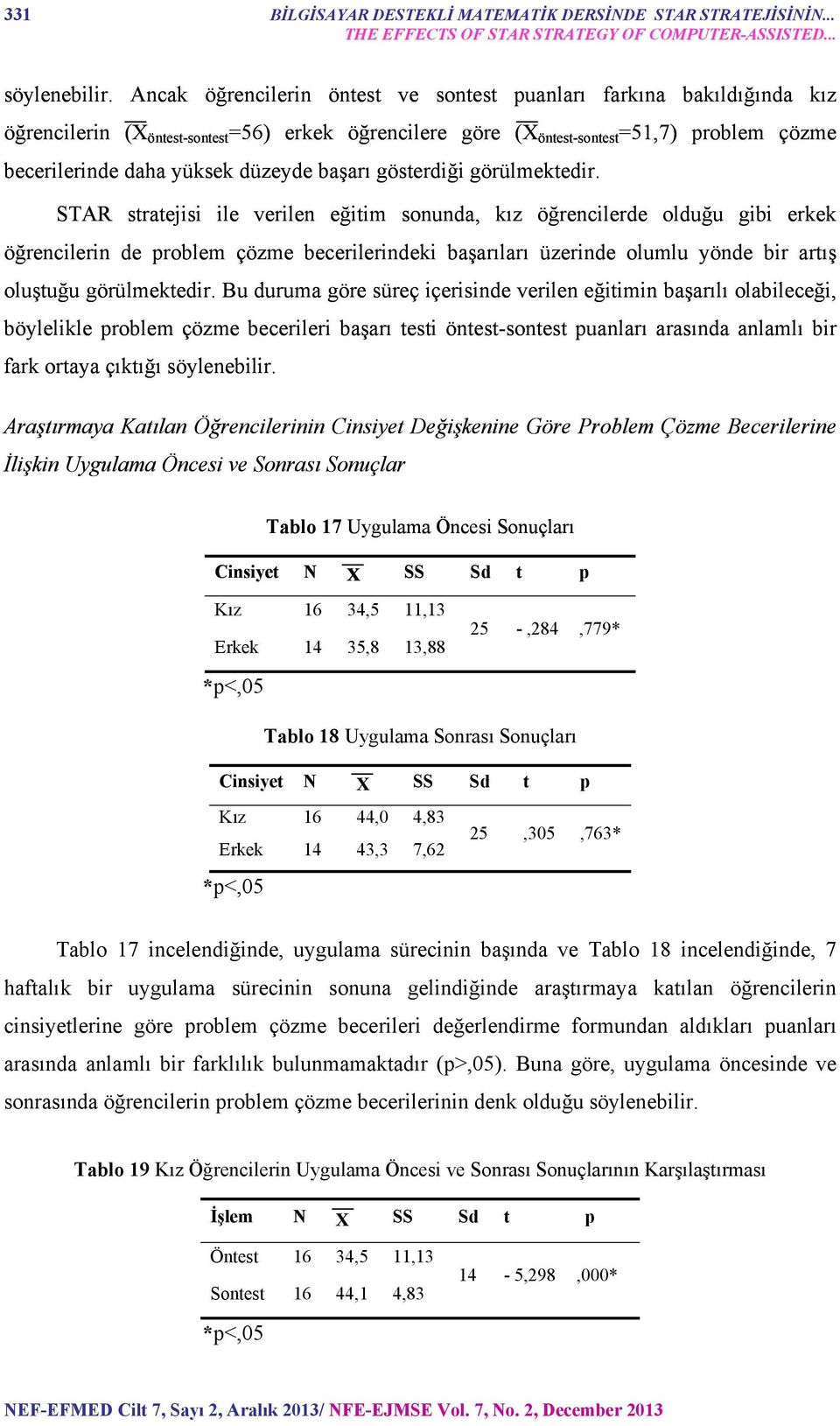 düzeyde başarı gösterdiği görülmektedir.