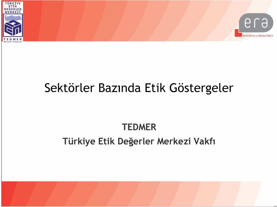 TEDMER Türkiye Etik