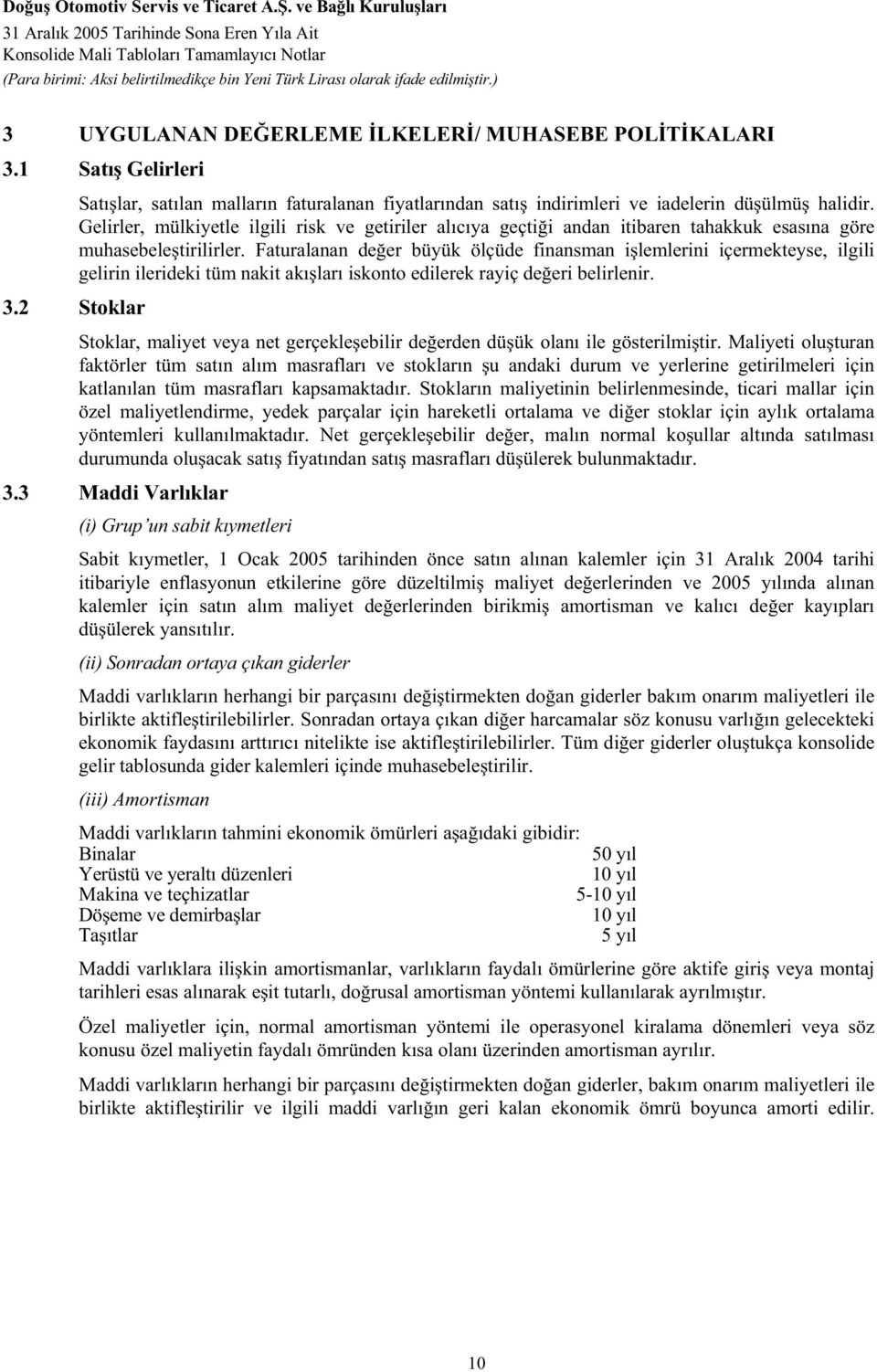 Faturalanan de er büyük ölçüde finansman i lemlerini içermekteyse, ilgili gelirin ilerideki tüm nakit akı ları iskonto edilerek rayiç de eri belirlenir.