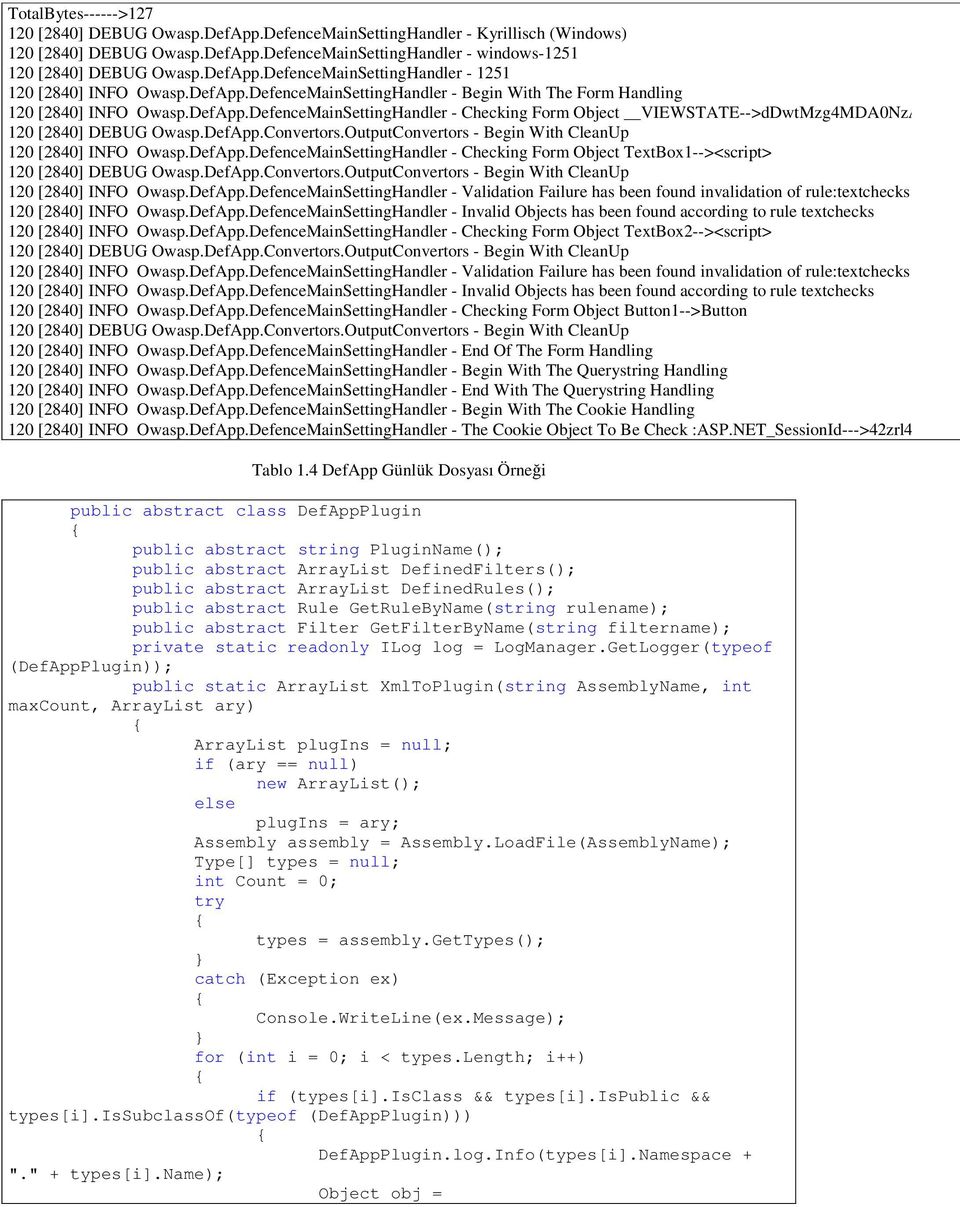 DefApp.Convertors.OutputConvertors - Begin With CleanUp 120 [2840] INFO Owasp.DefApp.DefenceMainSettingHandler - Checking Form Object TextBox1--><script> 120 [2840] DEBUG Owasp.DefApp.Convertors.OutputConvertors - Begin With CleanUp 120 [2840] INFO Owasp.DefApp.DefenceMainSettingHandler - Validation Failure has been found invalidation of rule:textchecks with pa 120 [2840] INFO Owasp.