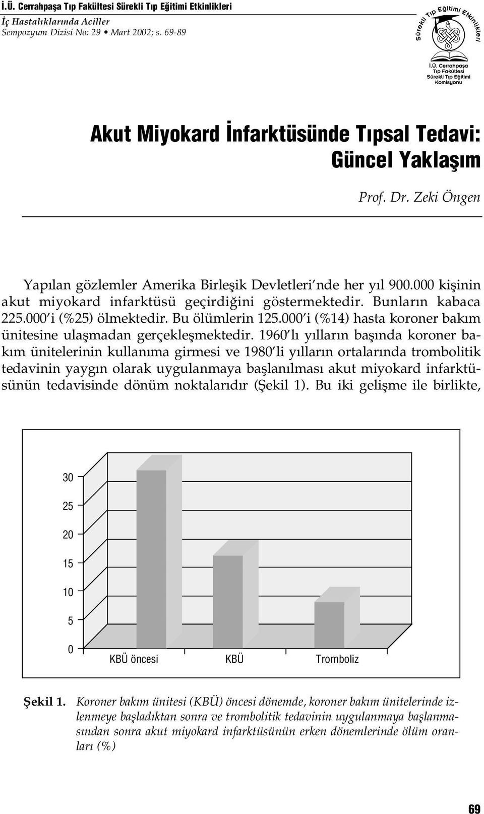 Bu ölümlerin 125.000 i (%14) hasta koroner bakım ünitesine ulaşmadan gerçekleşmektedir.