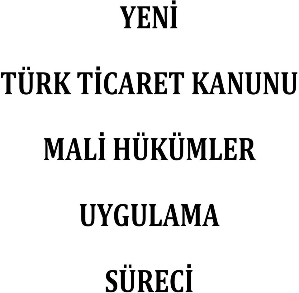 KANUNU MALİ