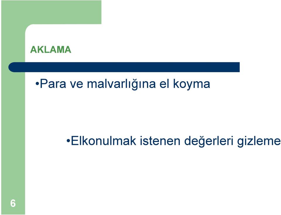 koyma Elkonulmak