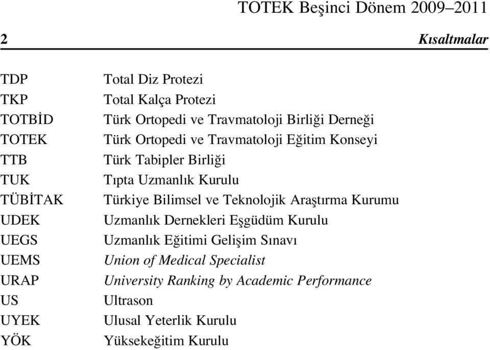 Uzmanlık Kurulu Türkiye Bilimsel ve Teknolojik Araştırma Kurumu Uzmanlık Dernekleri Eşgüdüm Kurulu Uzmanlık Eğitimi Gelişim