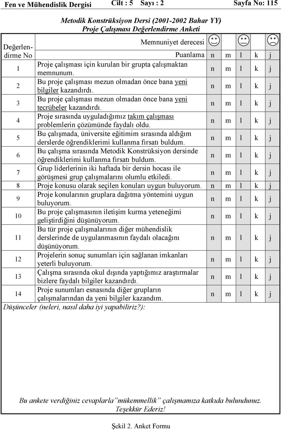 4 Proje sırasında uyguladığımız takım çalışması problemlerin çözümünde faydalı oldu. 5 Bu çalışmada, üniversite eğitimim sırasında aldığım derslerde öğrendiklerimi kullanma fırsatı buldum.