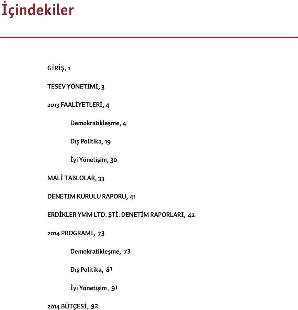 DENETİM KURULU RAPORU, 41 ERDİKLER YMM LTD. ŞTİ.