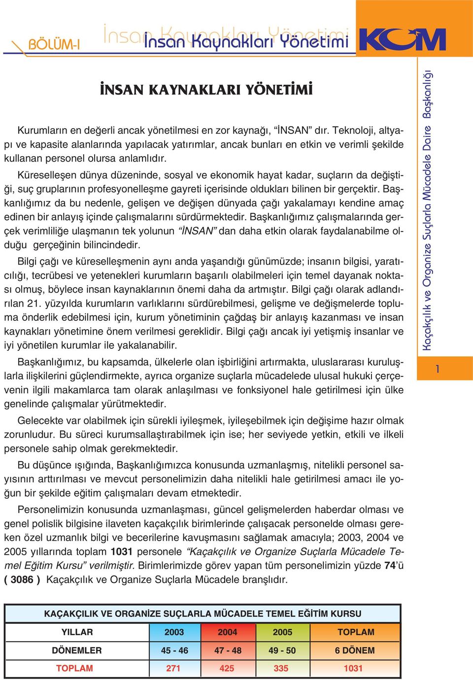 Küreselleflen dünya düzeninde, sosyal ve ekonomik hayat kadar, suçlar n da de iflti- i, suç gruplar n n profesyonelleflme gayreti içerisinde olduklar bilinen bir gerçektir.