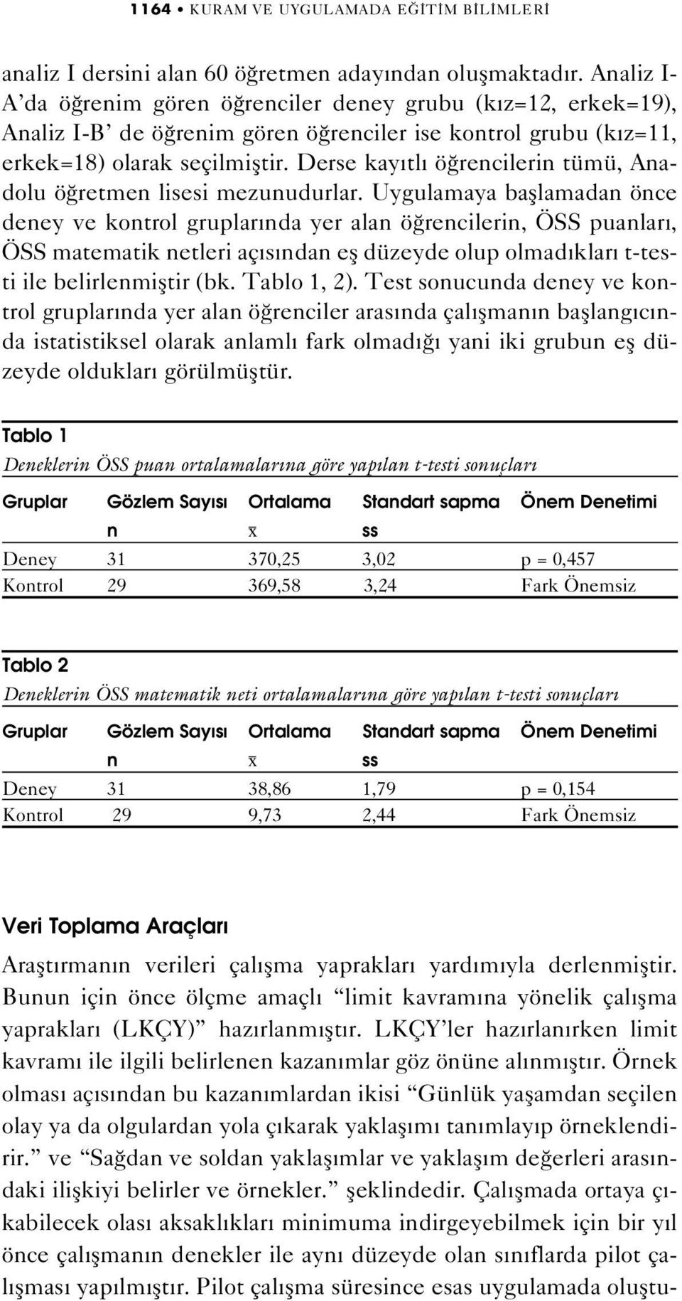 Derse kay tl ö rencilerin tümü, Anadolu ö retmen lisesi mezunudurlar.